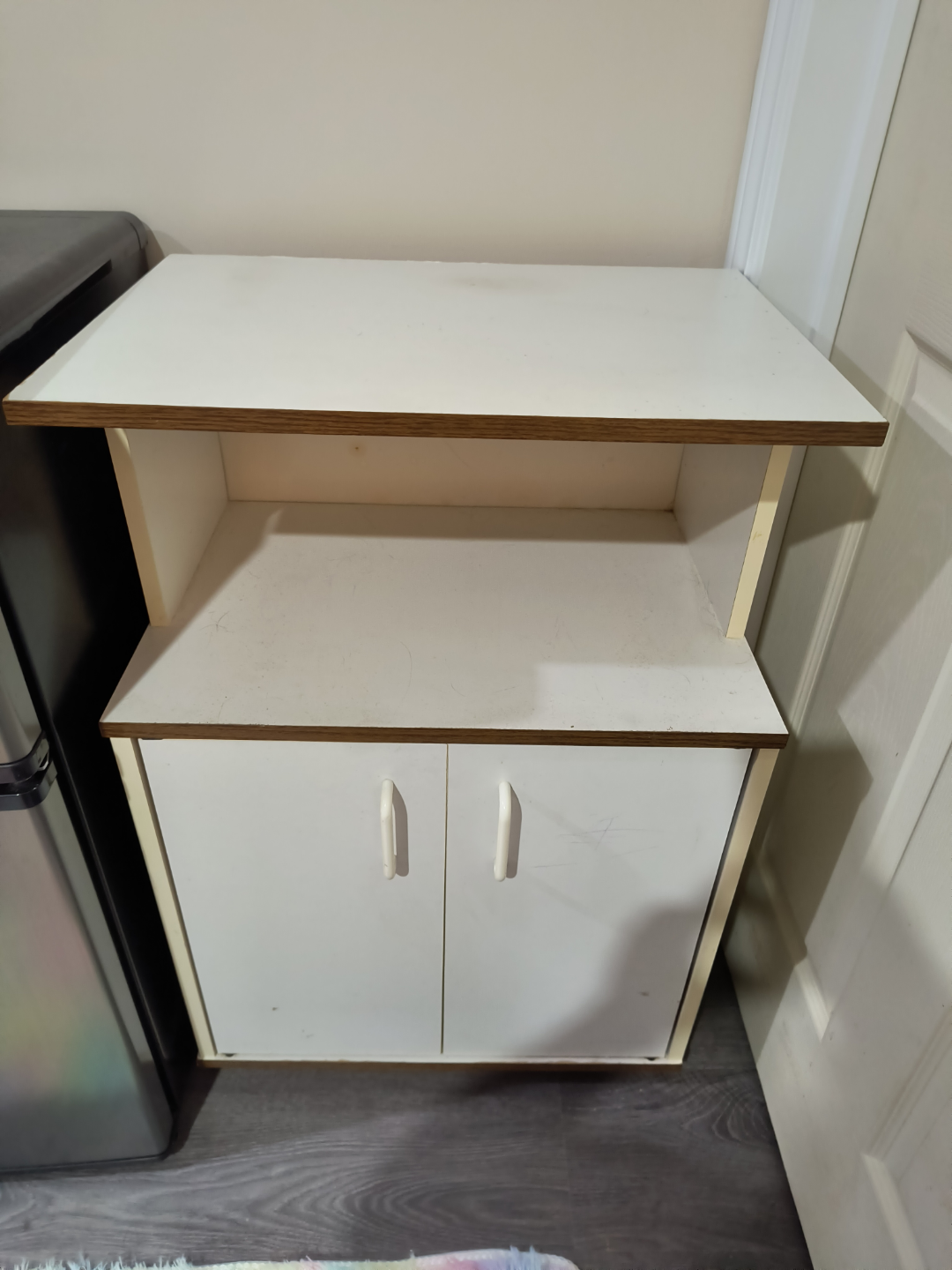 Microwave stand with storage