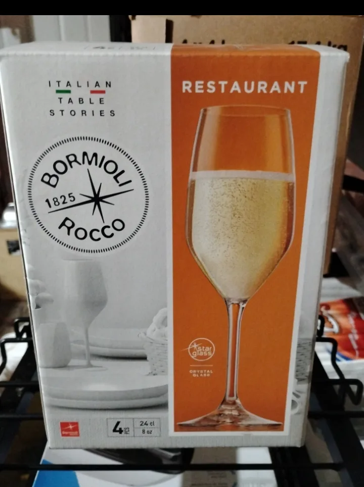 Bormioli Rocco Restaurant Champagne Flutes (Set of 4) thumbnail
