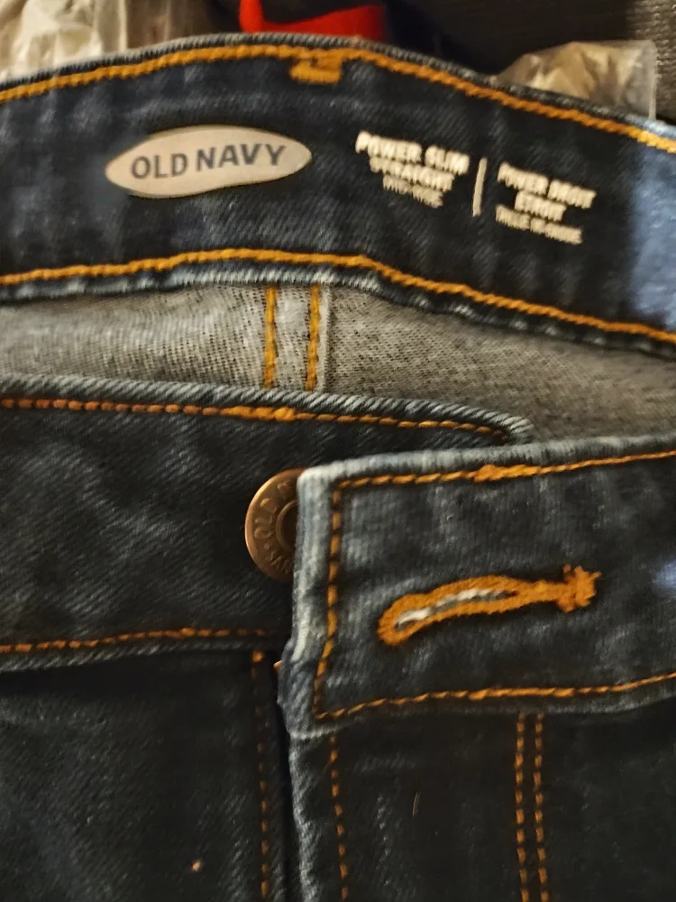 Old Navy Power Slim Jeans Size 12 image indicator(2)