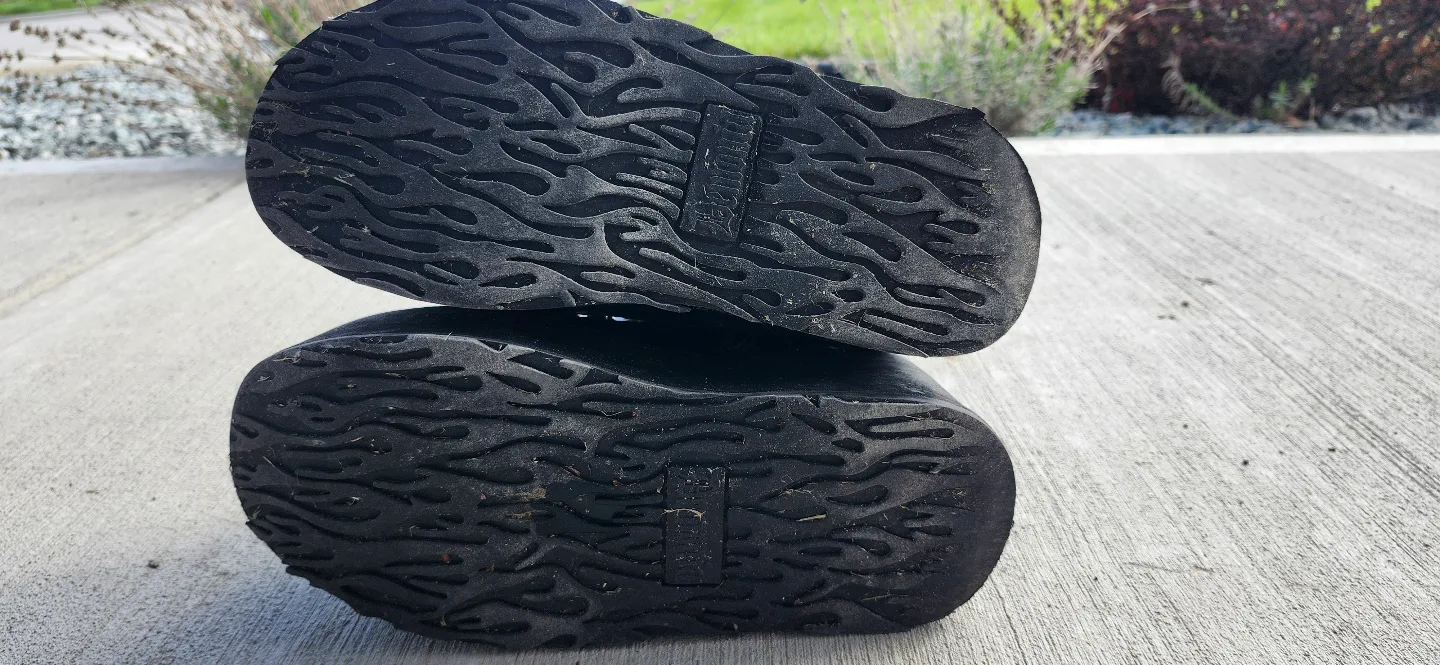 Demonia Black Vegan Leather Platform Boots image indicator(2)