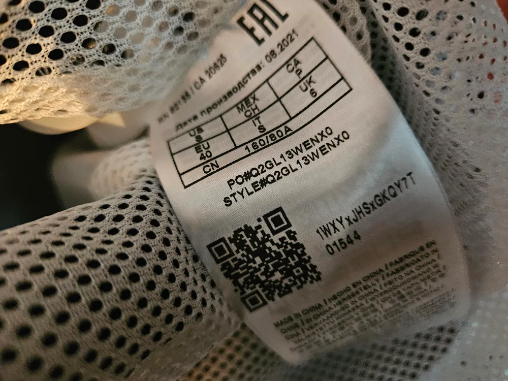 GUESS Women's Colourblocked Track Jacket Size Small image indicator(5)