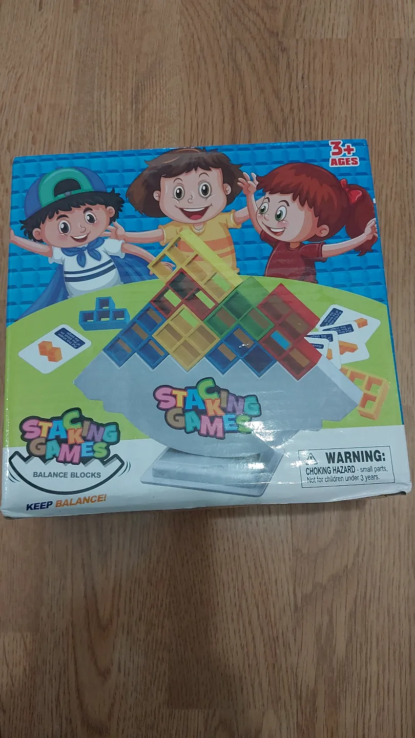 BRAND NEW Stacking Games Balance Blocks Toy 64 Pieces💚 image indicator(3)
