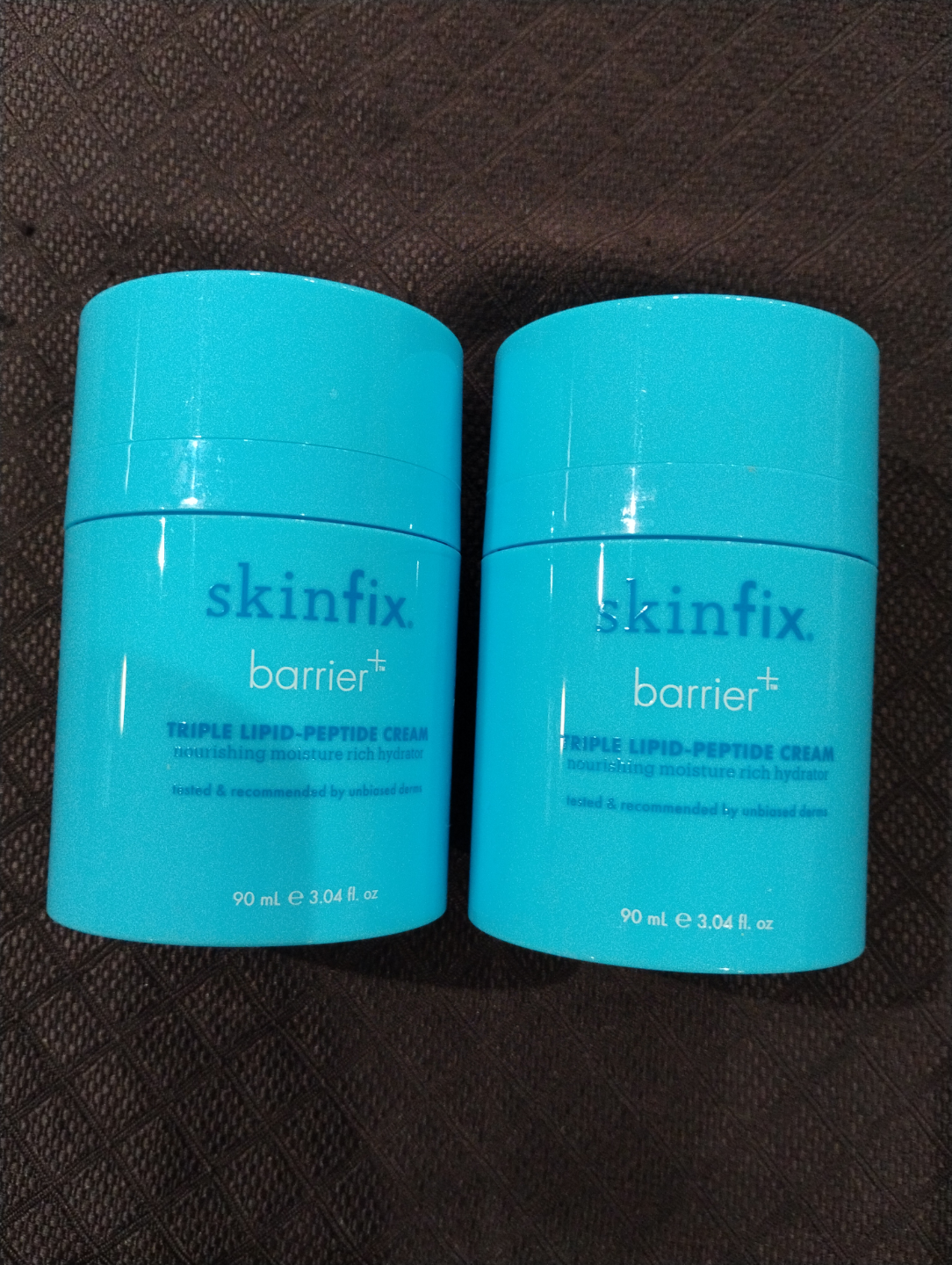 Two Skinfix Barrier+ Triple Lipid-Peptide Creams (90ml each)