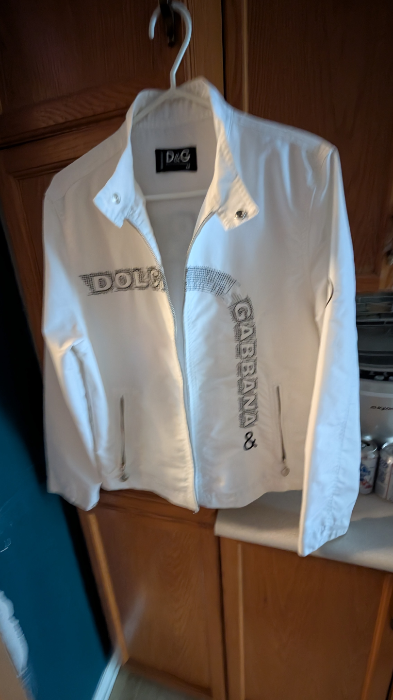 Dolce & Gabbana White Jacket Size M