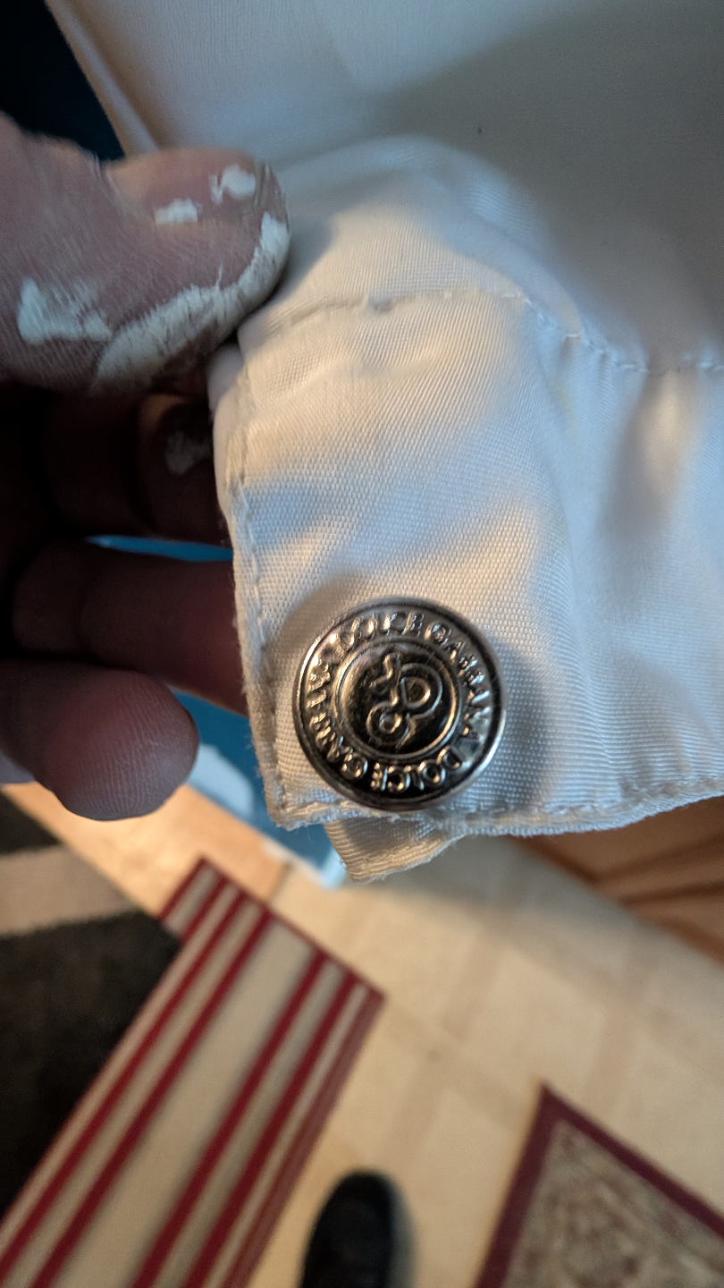 Dolce & Gabbana White Jacket Size M - photo 2