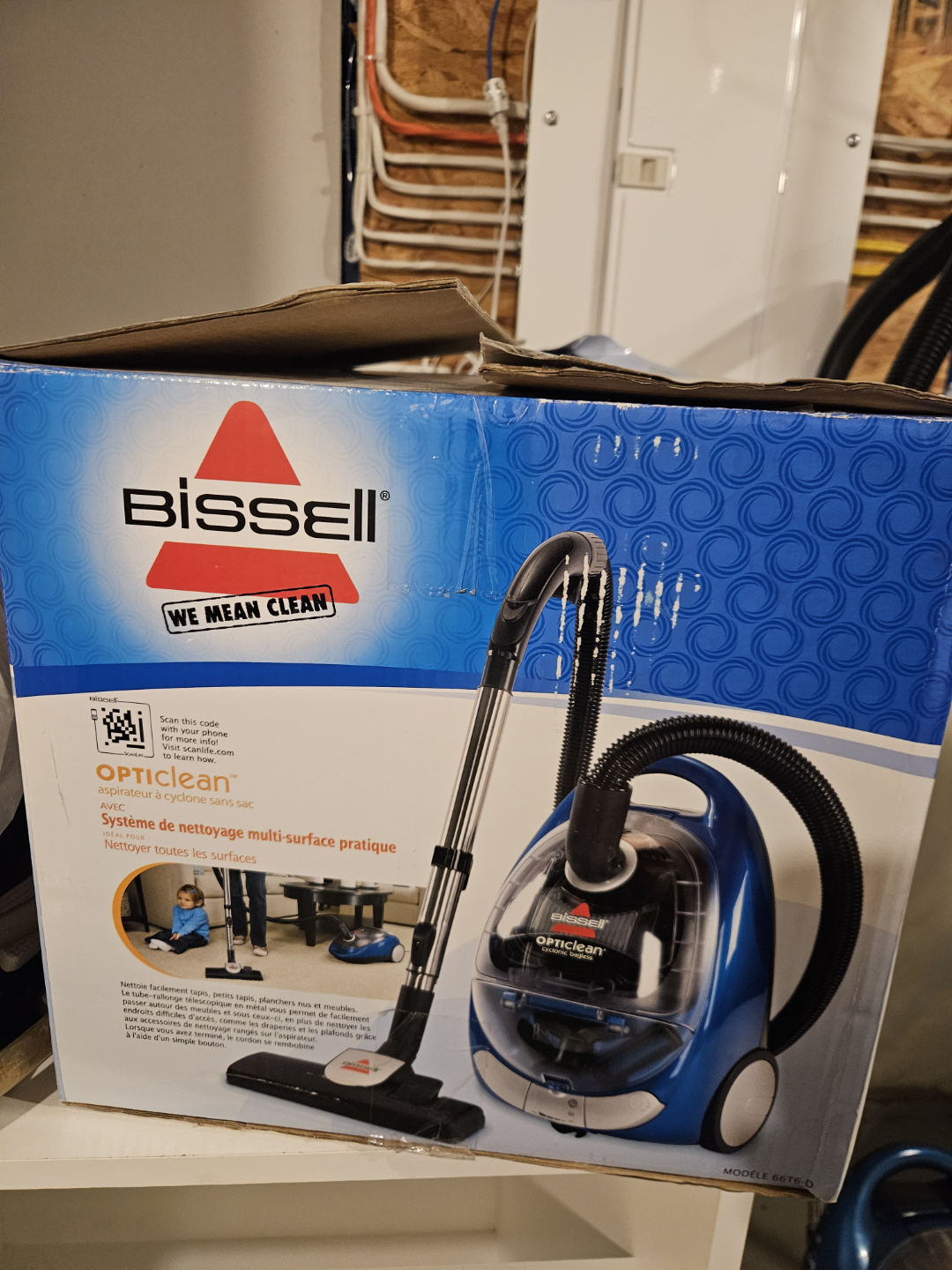 Bissell Opticlean Canister Vacuum Cleaner