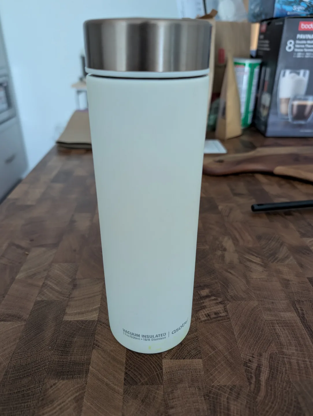 💚 Asobu Vacuum Insulated 17oz/500ml Stainless Steel Bottle thumbnail