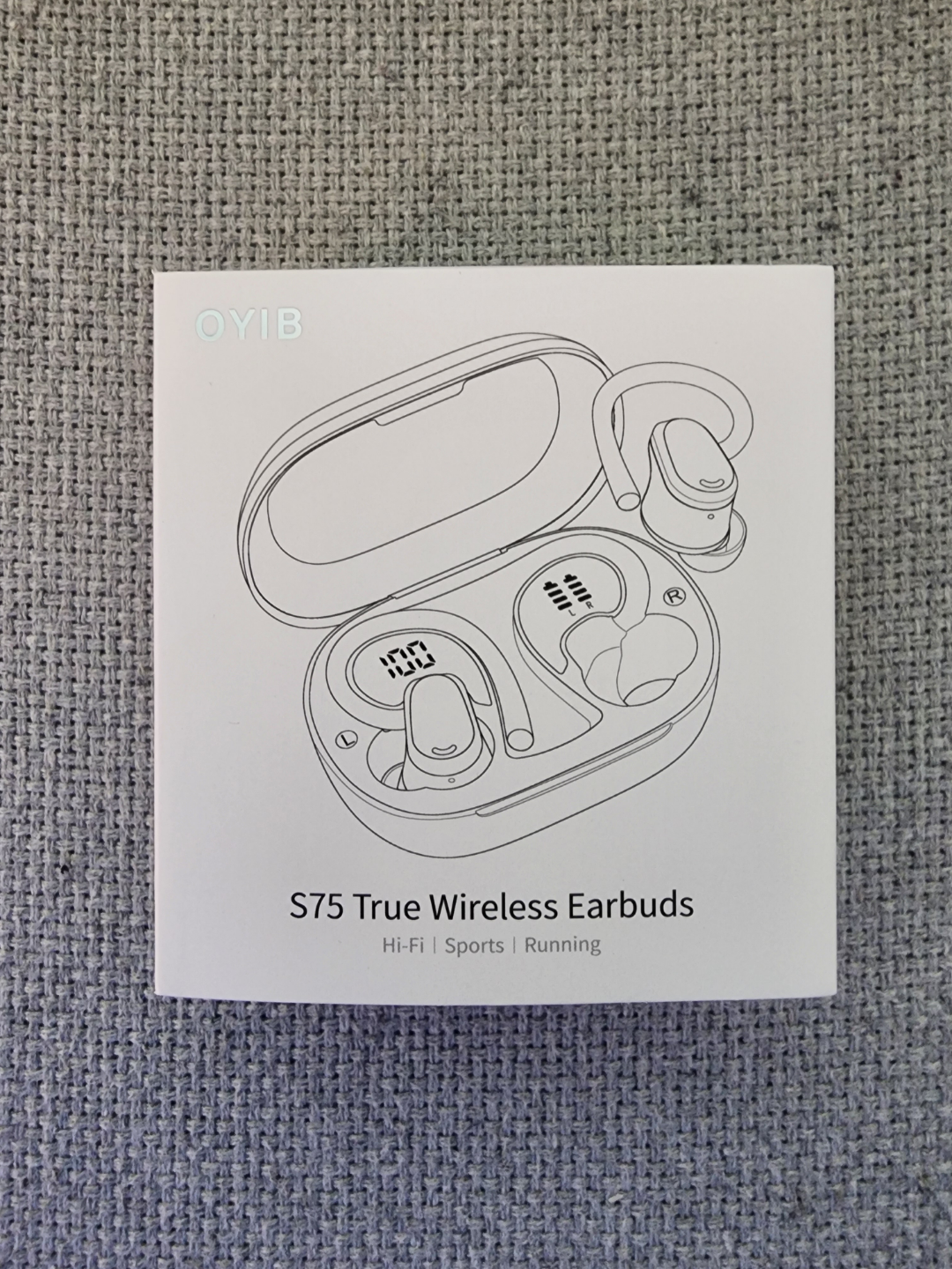 OYIB S75 True Wireless Earbuds - Black - photo 2