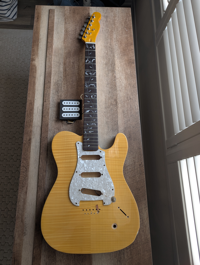 Unfinished Telecaster Guitar Kit