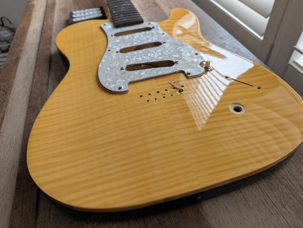 Unfinished Telecaster Guitar Kit - photo 2