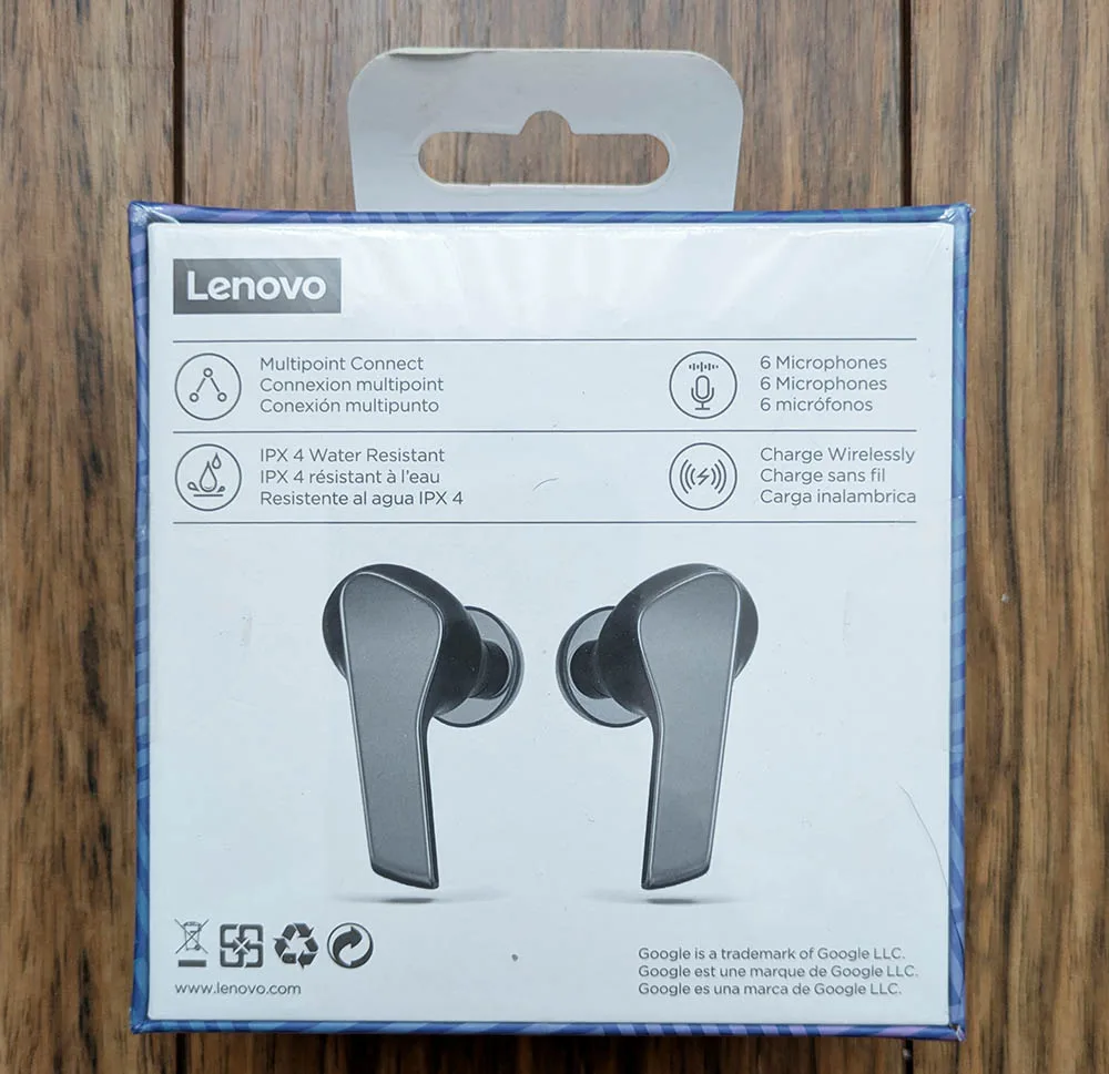 Lenovo Smart Wireless Earbuds - BRAND NEW, SEALED PACKAGE image indicator(2)