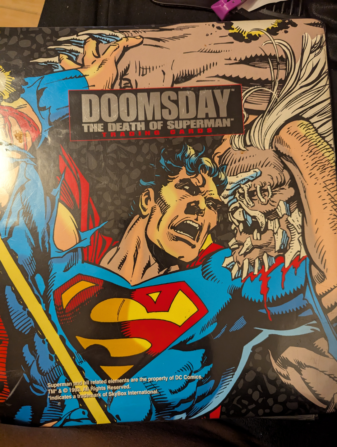 DC Comics Superman Trading Cards Death of Superman - photo 2