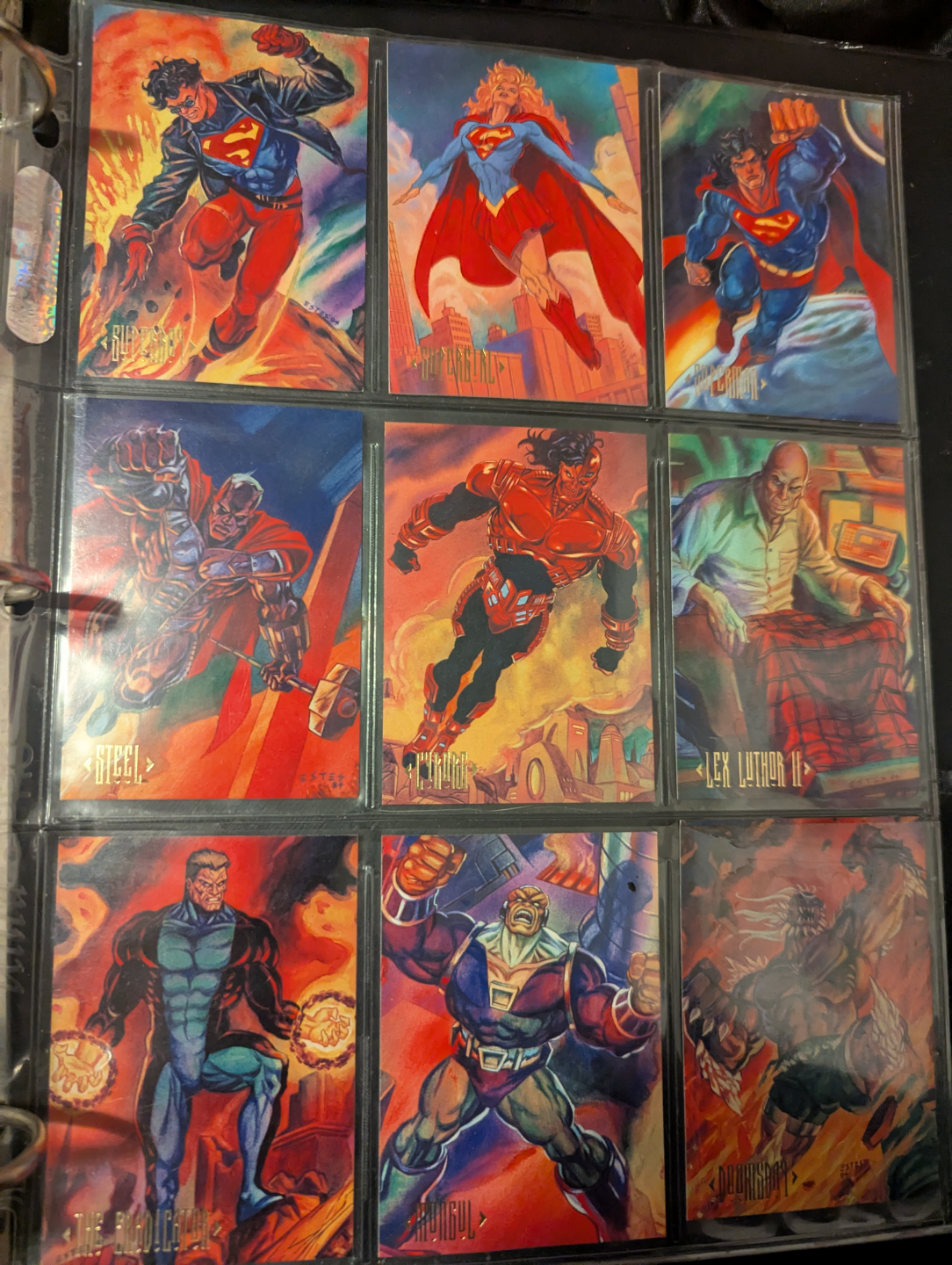 DC Comics Superman Trading Cards Death of Superman