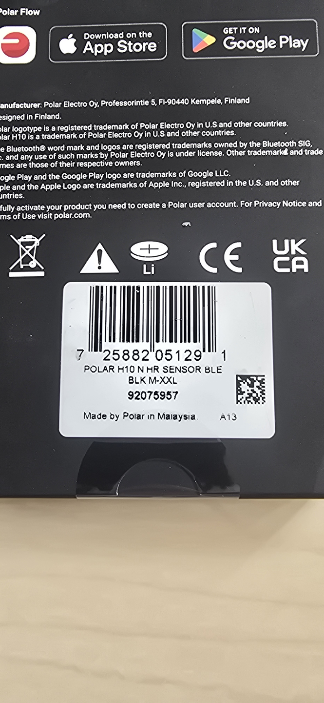polar H10 Hear Rate Sensor - photo 3