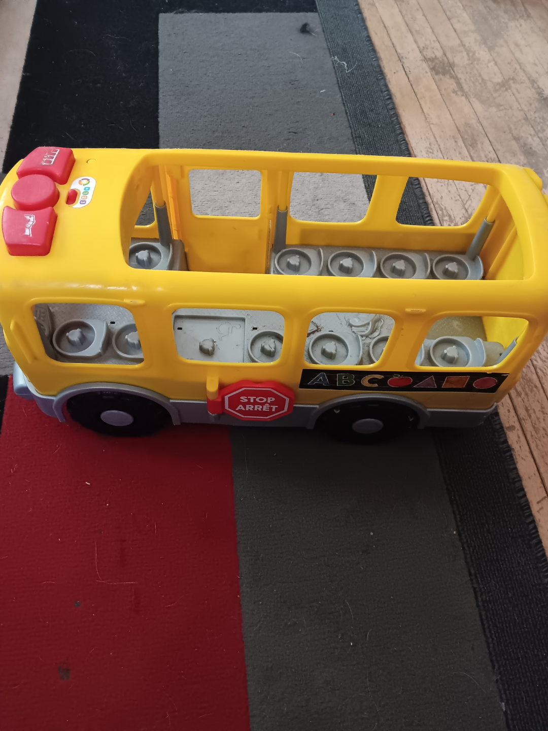 Pull-Along School Bus