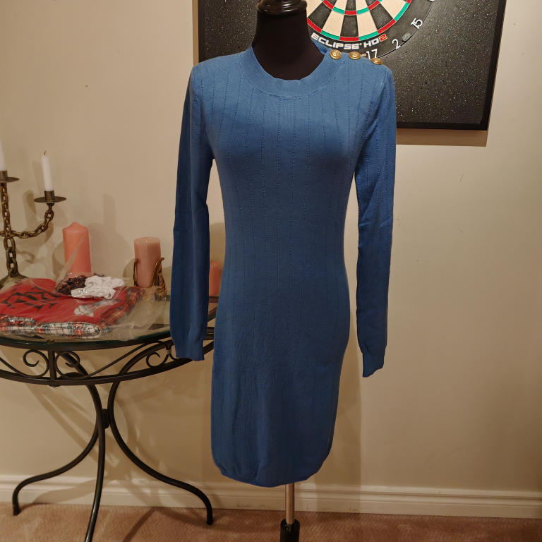 L'Agence style Women's Blue Dress - photo 4