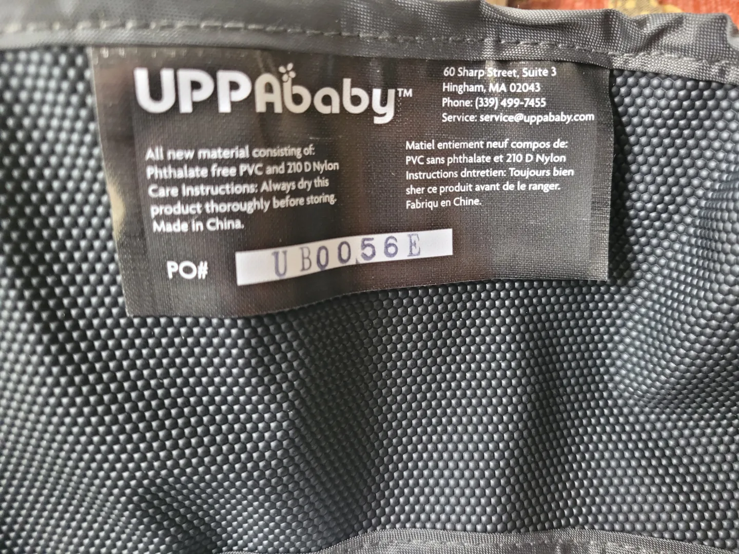 UPPAbaby Vista Rumble Seat Rain Cover image indicator(4)