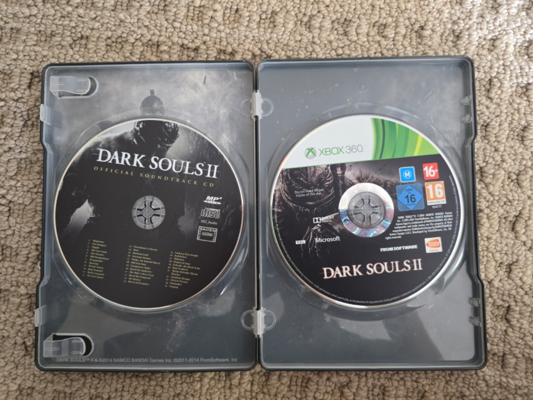 Dark Souls II Black Armour Edition Xbox 360 Steelbook - photo 4