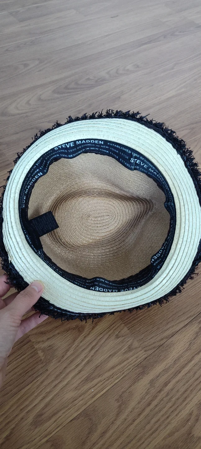 Steve Madden Straw Fedora Hat image indicator(2)