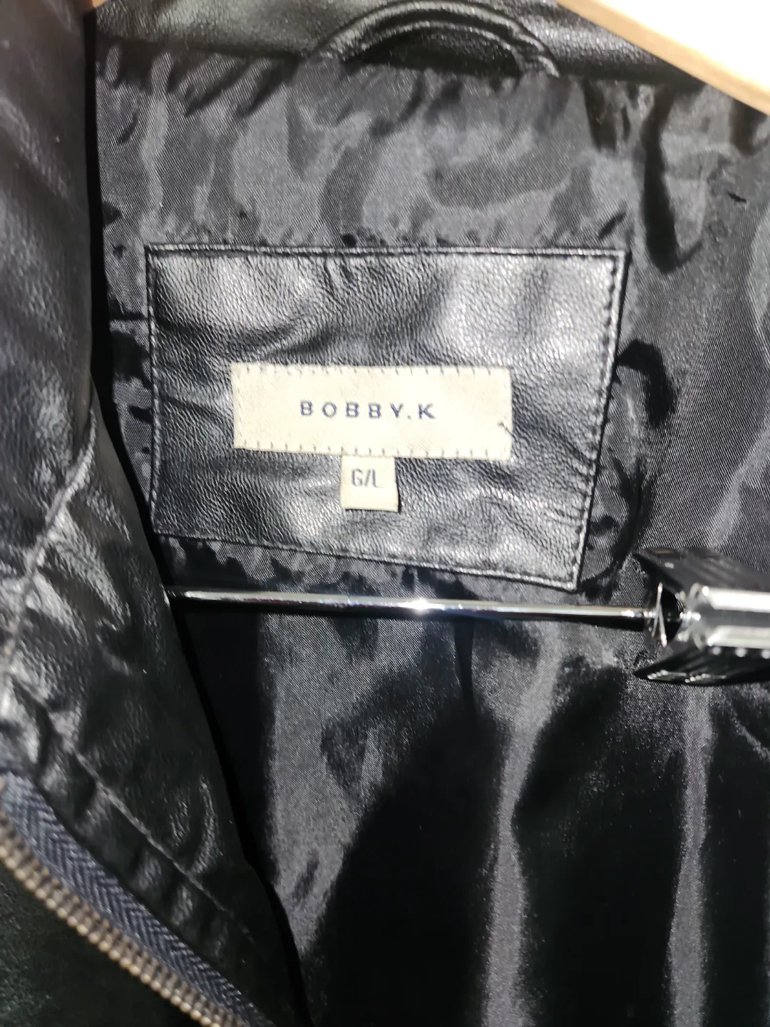 Bobby.K Black Leather Jacket image indicator(5)