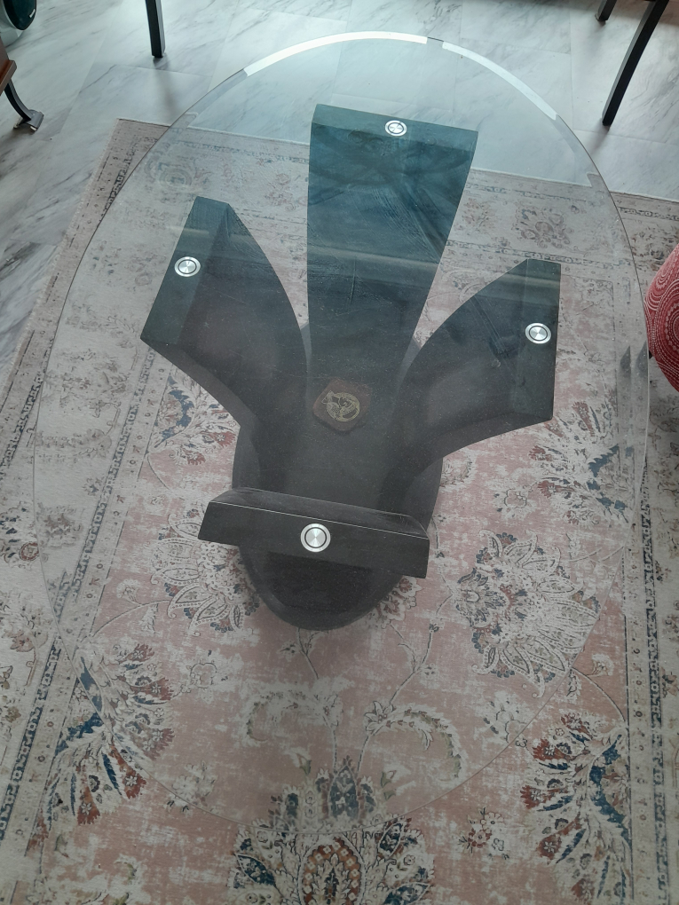Modern Glass-Top Coffee Table - photo 2