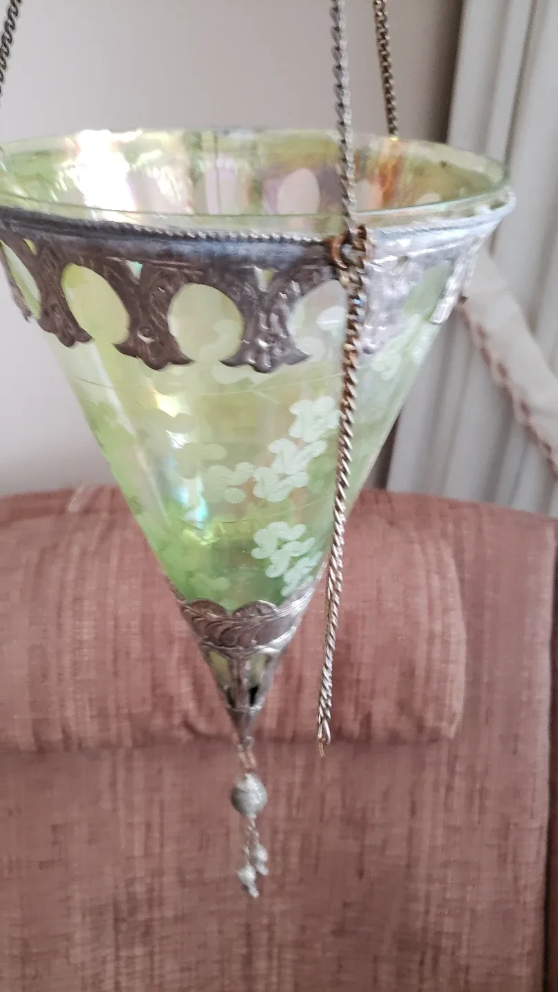 Vintage Hanging Glass image indicator(4)
