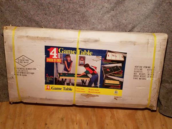 4-in-1 Game Table - New in Box!