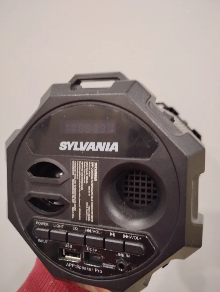 💚Sylvania App:Speaker Pro Portable Bluetooth Speaker thumbnail