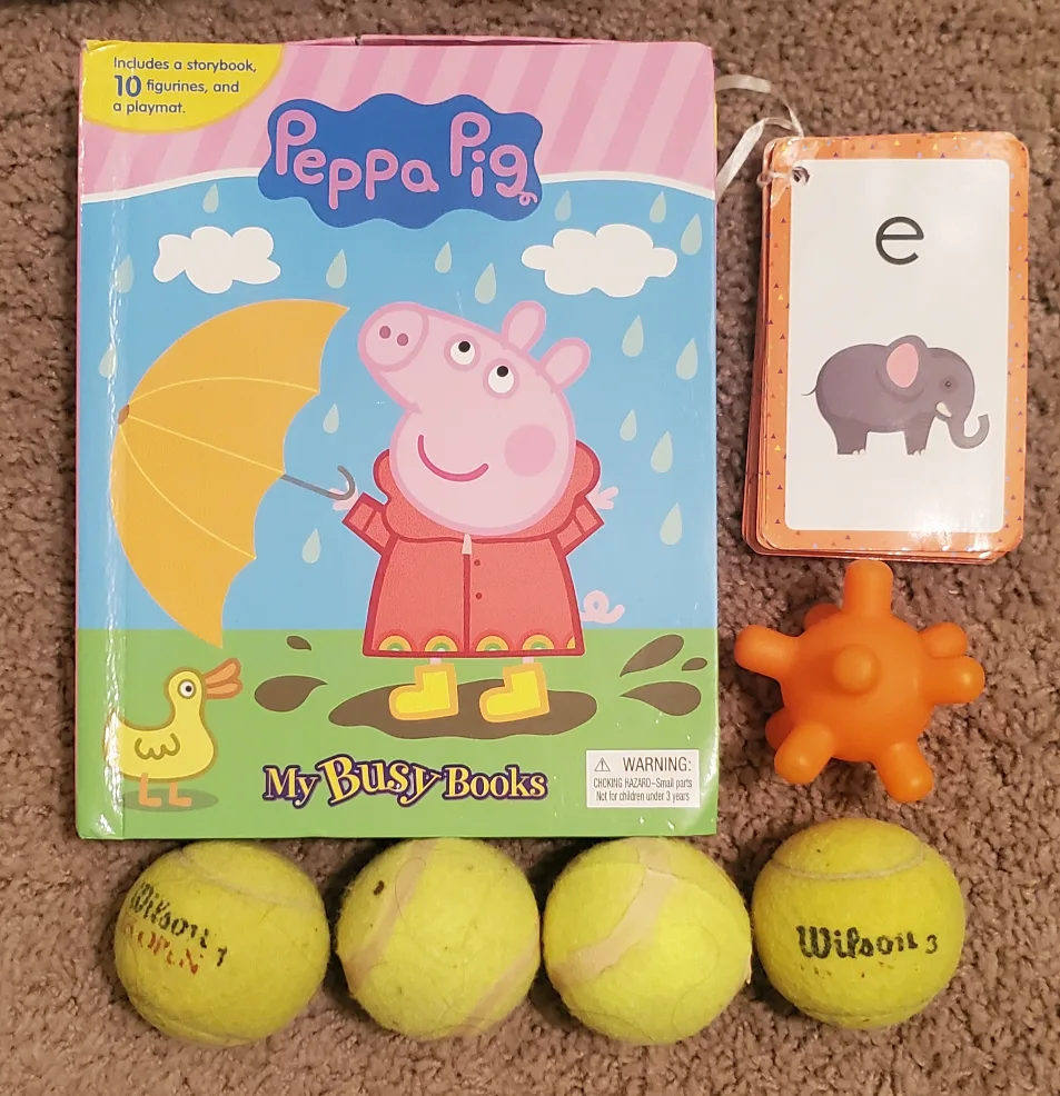 Kids' Toy Bundle: Bags, Bubble Machine, Puppy, Vacuum and More! image indicator(4)