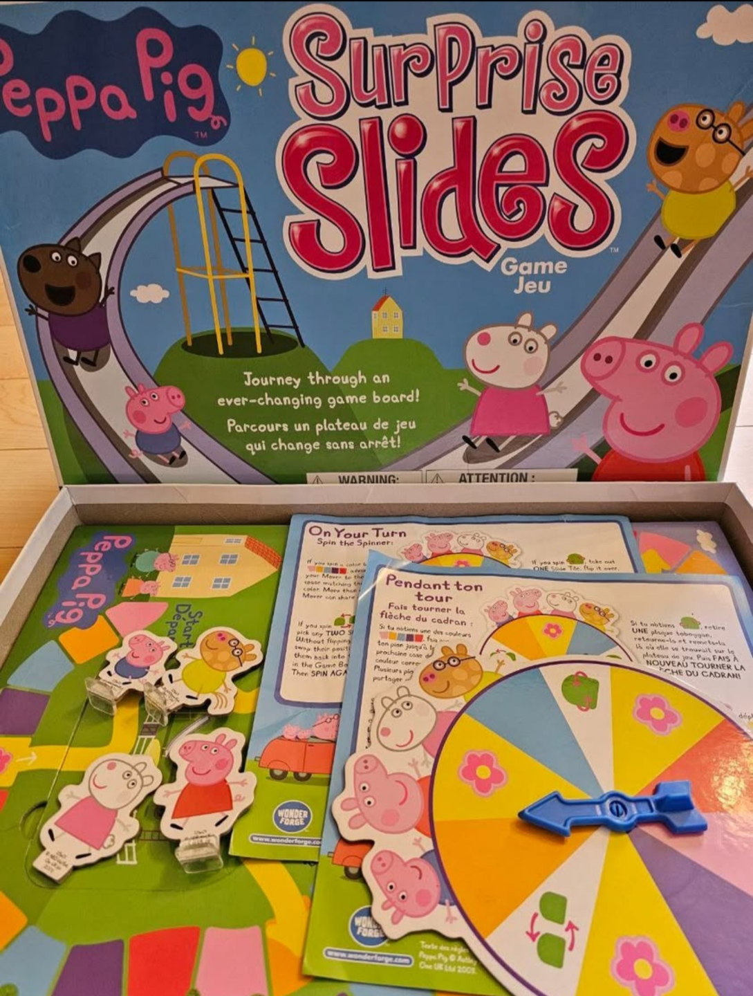 bilingual, Peppa Pig Surprise Slides Game - photo 4