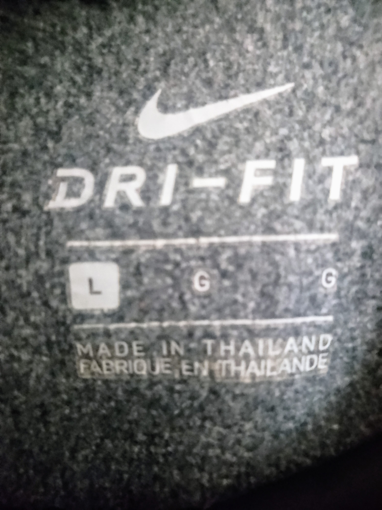 Nike Dri-FIT Grey Hoodie Size Large - photo 3