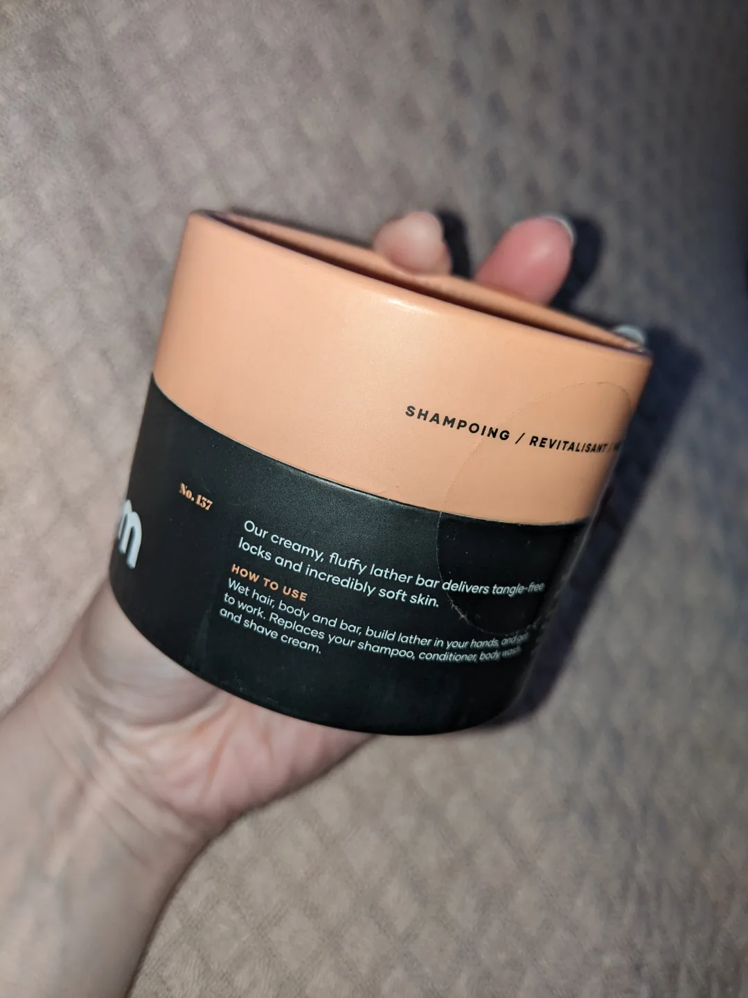 Om 4-in-1 Lather Bar Pink Coconut image indicator(3)