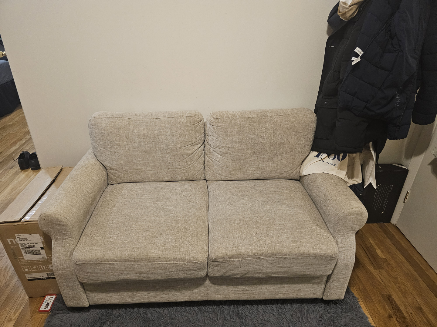 Zinus Josh Loveseat Sofa - Beige