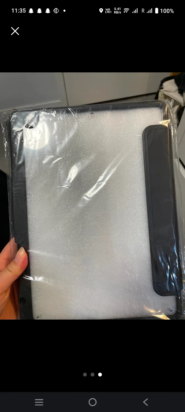 New Black Tablet Case with Stand iPad 10.2 inch Case for Tablet image indicator(3)