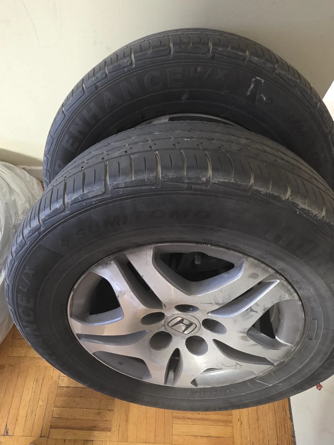 4 orignal honda rims 225/65R16 image indicator(3)