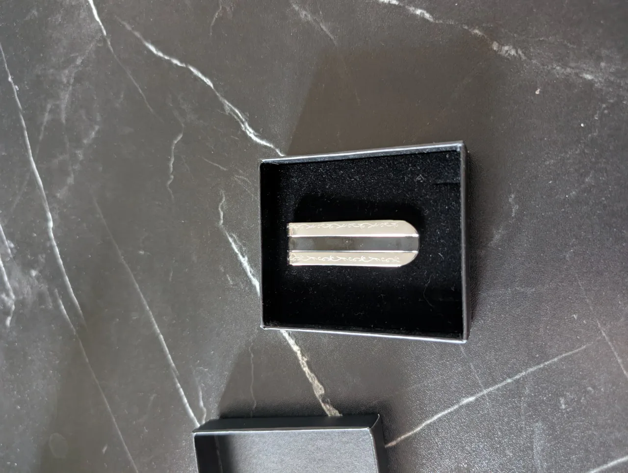 Men's Silver Metal Money Clip thumbnail