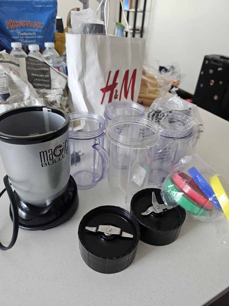 Magic Bullet Blender with Extra Cups and Blades