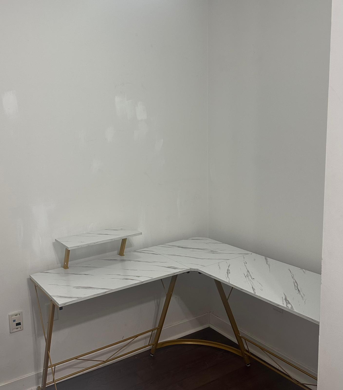 L shaped office/gaming desk - photo 2