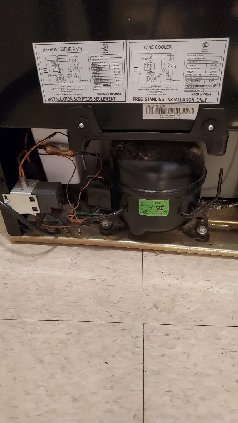 Salton Dual Zone Wine Cooler image indicator(6)