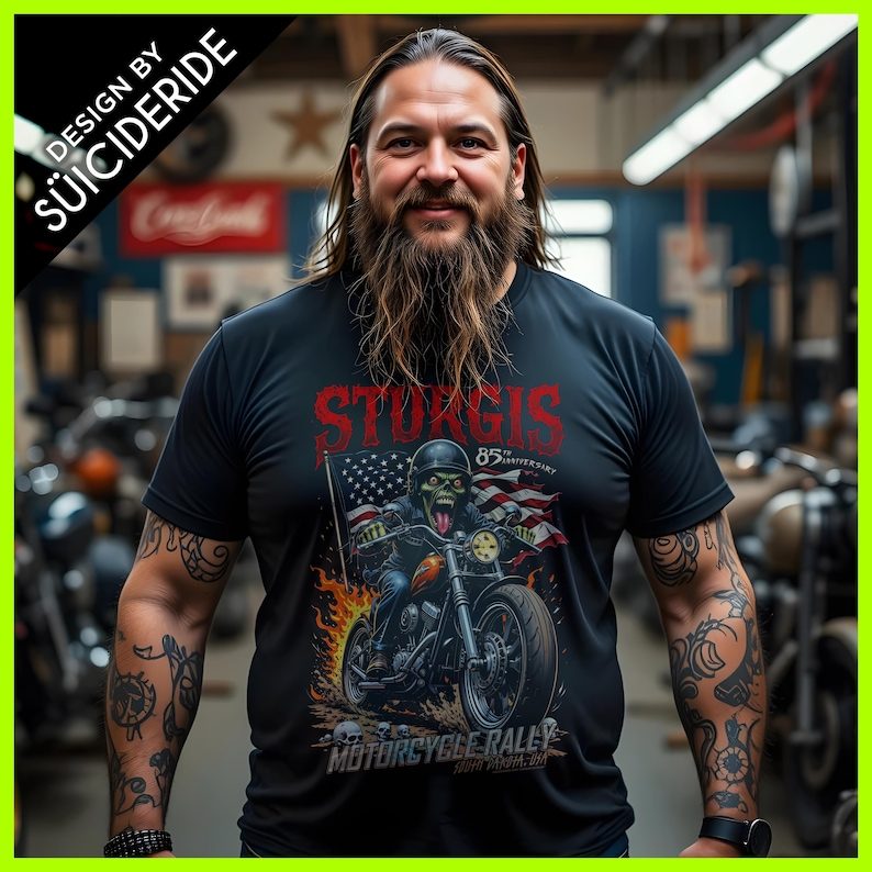 1 LEFT: unisex XL STURGIS MOTORCYCLE RALLY t-shirt 2025