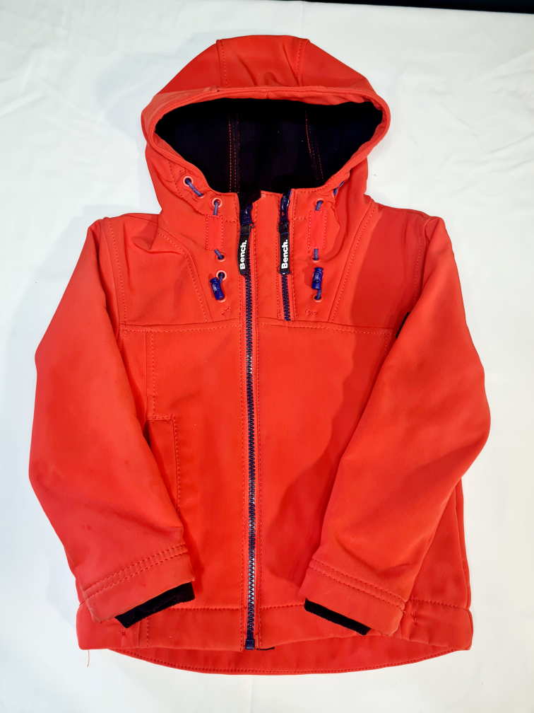 Bench Kids' Red Softshell Jacket - Size 3/4
