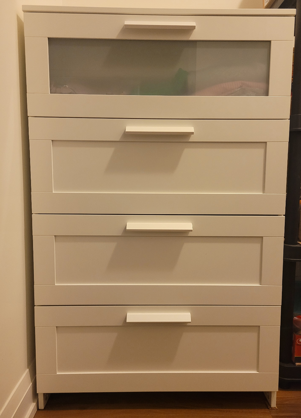 IKEA White 4-Drawer Chest