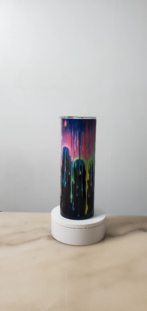 Rainbow Drip Tumbler - photo 3