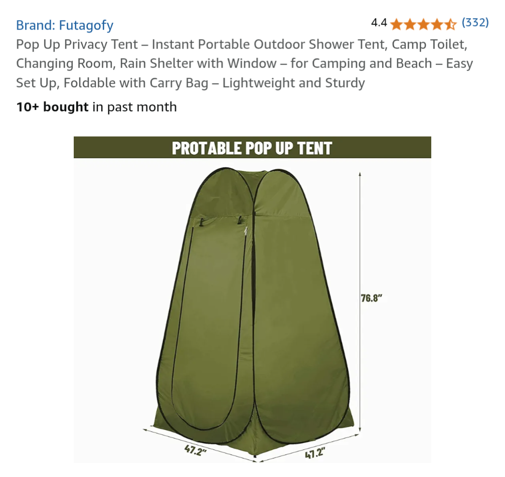 Portable Pop-up Tent - photo 5