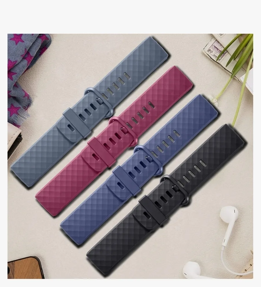 11 Bands Compatible for Fitbit Charge 4 / Fitbit  Replacement image indicator(4)