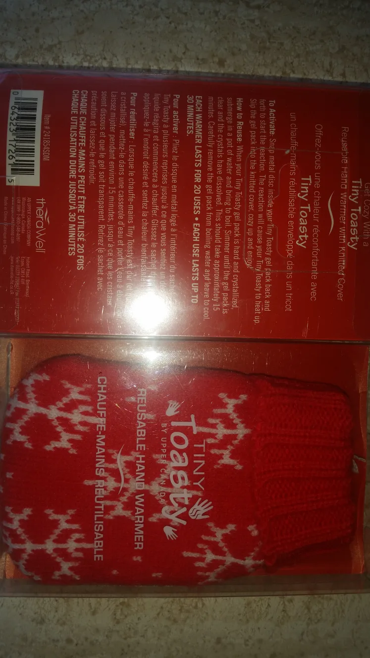 REUSABLE HAND WARMER, GREY, QTY 2 image indicator(6)