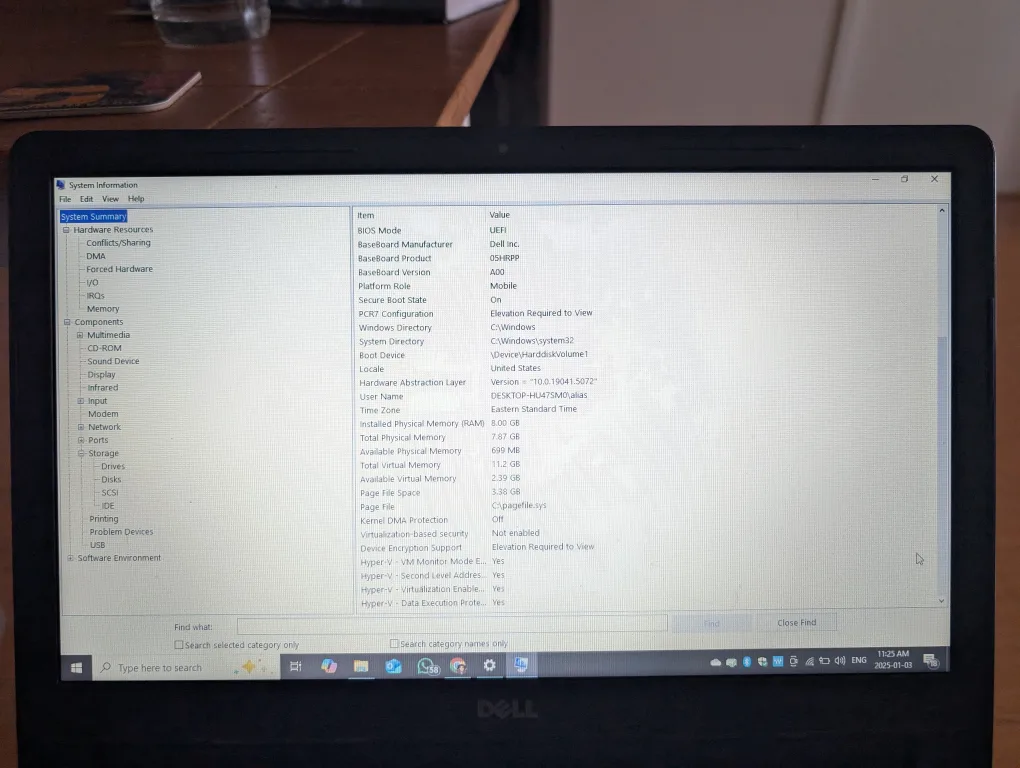 Dell Inspiron Vostro 15 3000 series Laptop image indicator(6)