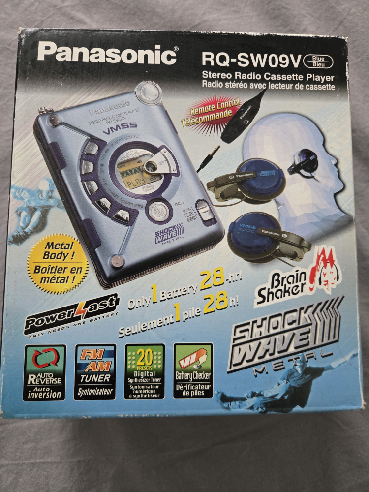 Panasonic RQ-SW09V Cassette Player