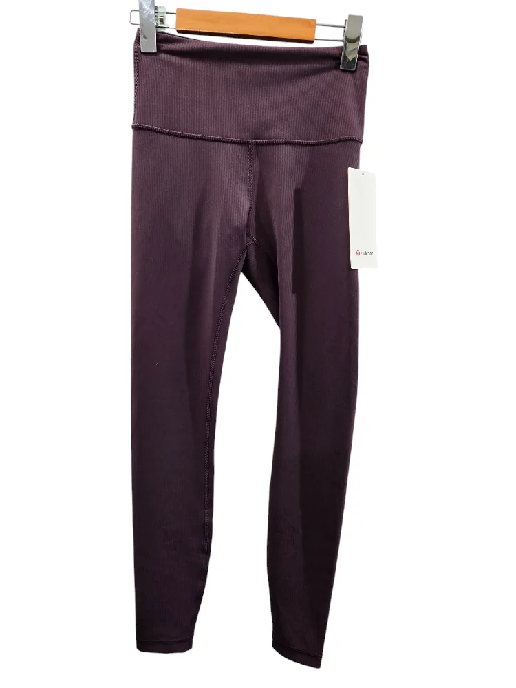 BNWTT Lululemon Wunder Train High-Rise Ribbed Tight 28"  Size: 4 image indicator(8)