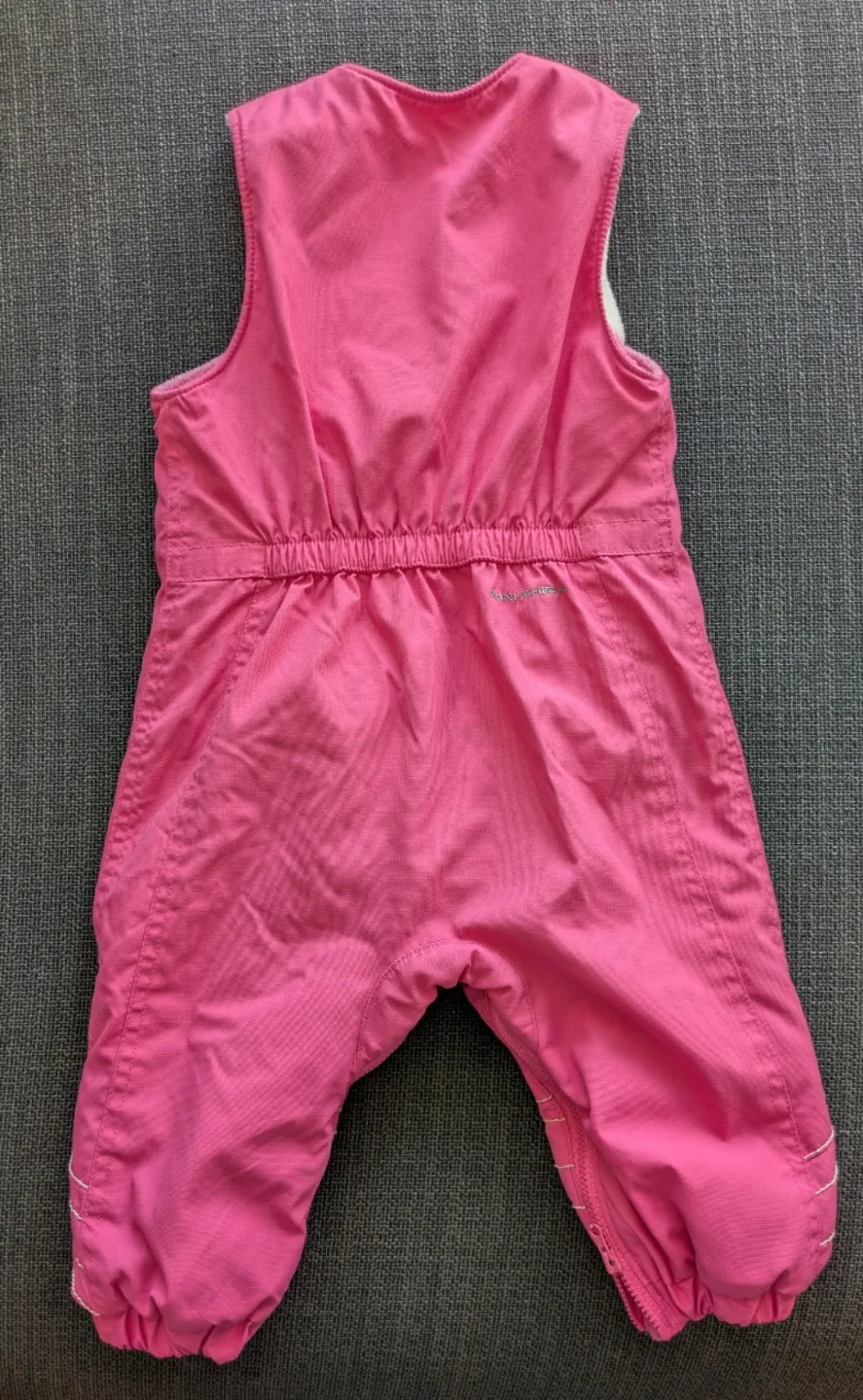 Columbia Pink Baby Snowsuit 12 months + Hat image indicator(3)